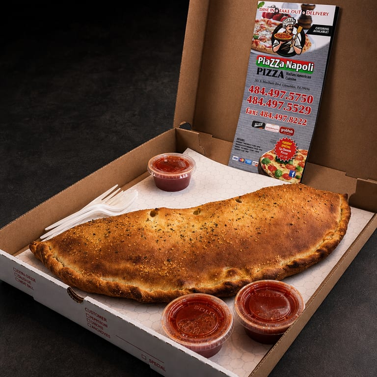 Savor Our Authentic Stromboli