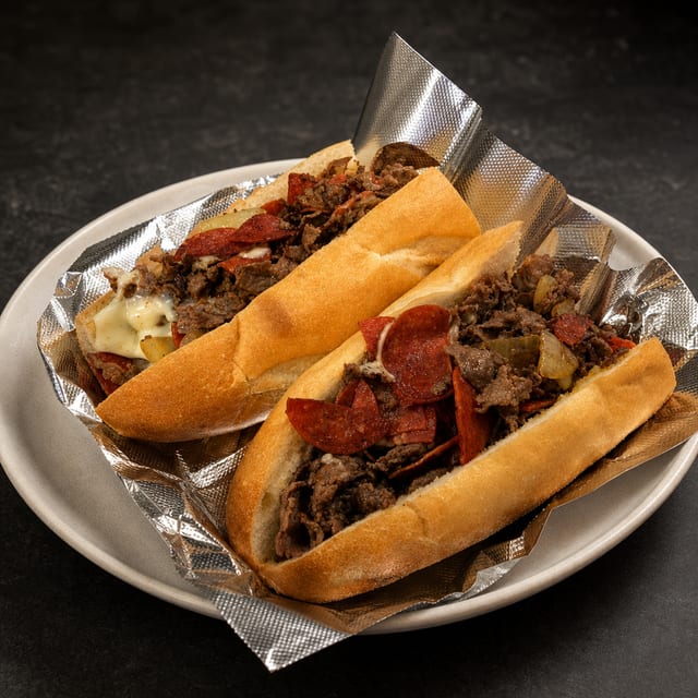 Pepperoni Cheesesteak.