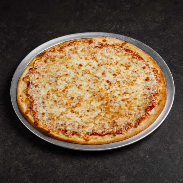 Plain Cheese Pizza.