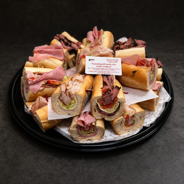 Turkey & Cheese Hoagie.