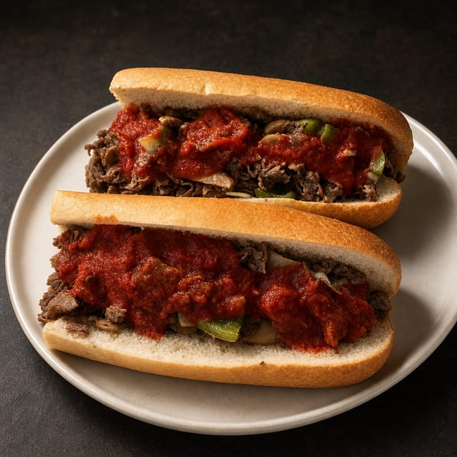 Napoli Cheesesteak Special.